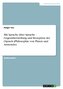 Mit Sprache über Sprache - Gegenüberstellung und Rezeption der (Sprach-)Philosophie von Platon und Aristoteles
