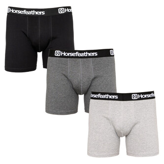 3PACK pánské boxerky Horsefeathers vícebarevné (AM067D) M