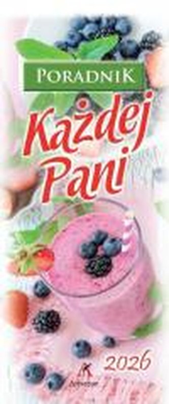 Kalendarz 2026 poradnik każdej pani 11,5x28cm MIX