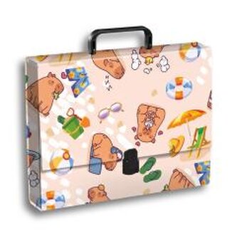 Teczka z rączką A4 Kapibara plaża PENMATE