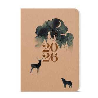 Týdenní diář 2026 Kraft - A5, Čarovný