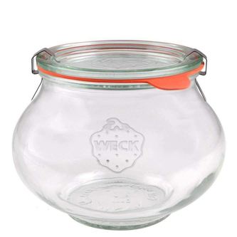 WECK Zavařovací sklenice dekorativní Schmuck 220 ml, průměr 60 mm. 12 kusů