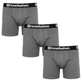 3PACK pánské boxerky Horsefeathers Dynasty heather antracite (AM067B) XL