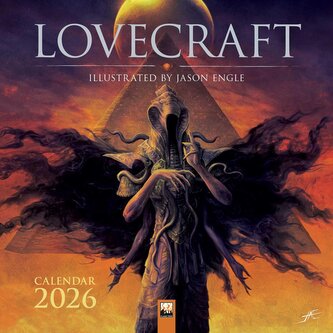 Lovecraft by Jason Engle 2026 - Original Flame Tree Publishing-Kalender [Kalender]