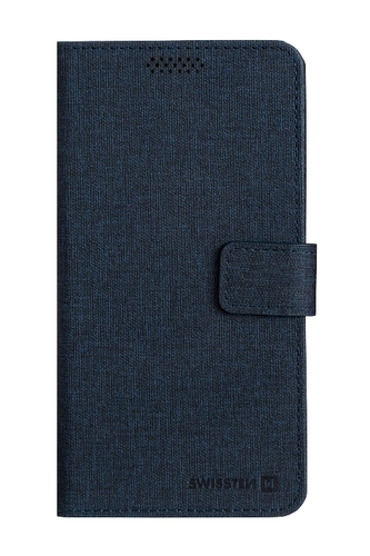 Swissten pouzdro libro uni book l tmavě modré (148 x 71 mm)