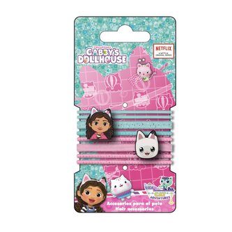 Zestaw gumek do włosów Koci Domek Gabi 8szt