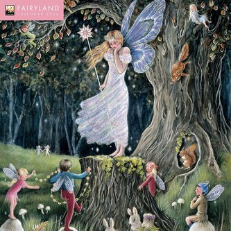 Fairyland - Feenland 2026 - Original Flame Tree Publishing-Kalender [Kalender]