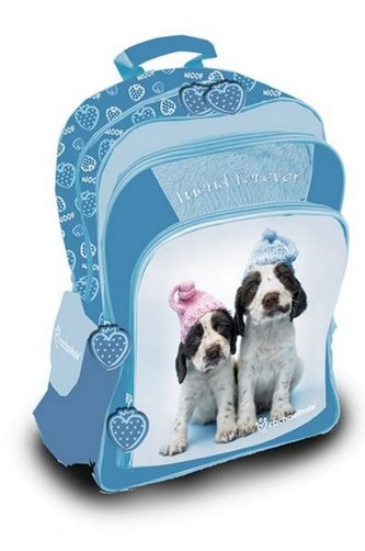 Plecak duży Rachel Hale - Pies niebieski