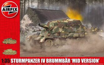 Classic Kit tank A1376 - Sturmpanzer IV Brummbar (Mid Version) (1:35)