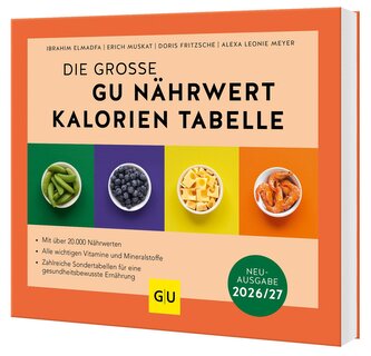 Die große GU Nährwert-Kalorien-Tabelle 2026/27