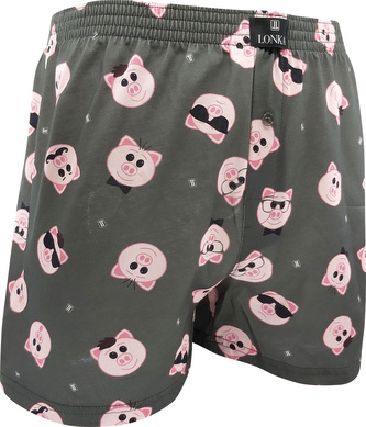 Lonka® trenýrky Karlos IMAGE prasátka 3XL 1 ks