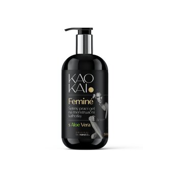 Šetrný prací gel na menstruační kalhotky s Aloe vera - 500 ml, neutral, pumpička