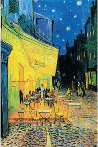 Plakát Vincent van Gogh: Cafe terrace (61 x 91,5 cm)