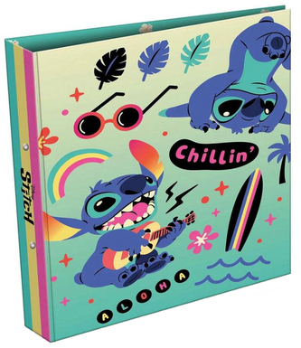 Kroužkový pořadač Disney|Lilo & Stitch: Acid Pops (25 x 32 cm)