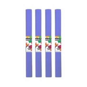 Bibuła marszczona 14 fioletowa jasna (10szt)