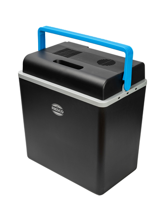 Krokodil,  Elektrická chladnička,  EL FRESCO 30 l, 12 V, 220 V, EC-1030, černá Krokodil,  Elektrická chladnička,  EL FRESCO 30 l, 12 V, 220 V, EC-1030, černá