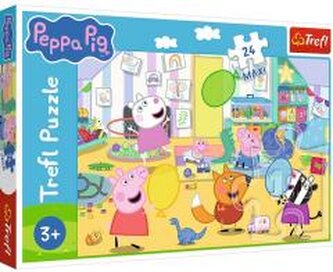 Puzzle 24 Maxi Piękna Peppa TREFL