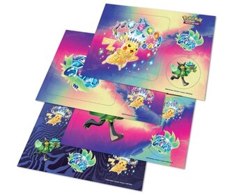 Pokémon Sada 4x arch s barevnými samolepkami Pokémonů