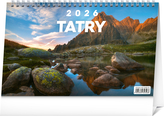 NOTIQUE Stolový kalendár Tatry 2026, 23,1 x 14,5 cm