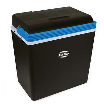 Krokodil,  Elektrická chladnička, EL FRESCO 20 l, 12 V, EC-1020B, černá
