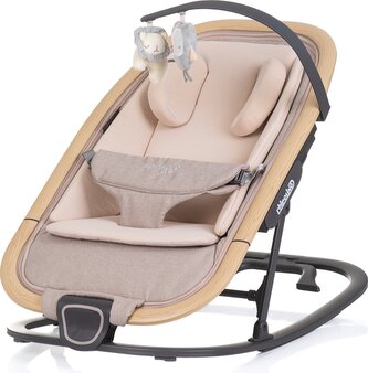 CHIPOLINO Kojenecké lehátko Senso Biscotta+Wood CHIPOLINO Kojenecké lehátko Senso Biscotta+Wood