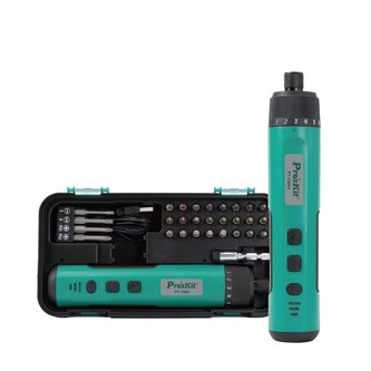 USB aku šroubovák se sadou bitů 0,2-3,5Nm