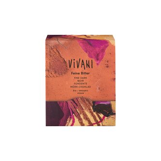 Miničokoládky hořké 200 x 5 g BIO   VIVANI