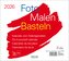 Foto-Malen-Basteln Bastelkalender quer weiß 2026