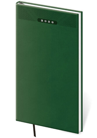 Kapesní diář Print Classic zelený