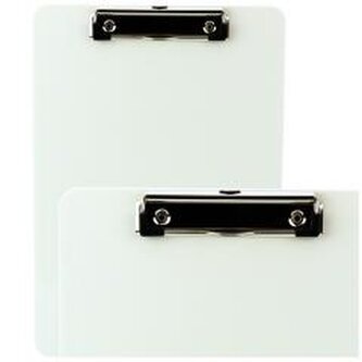 Deska z klipem A4 do pisania plastikowa biała