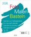 Foto-Malen-Basteln Bastelkalender weiß groß 2026