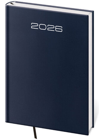 Týdenní diář B5 Old Karachi modrý