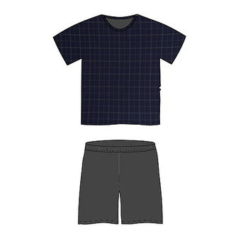 Lonka® Ventor pyžamo krátký rukáv vzor D-02 M 1 ks