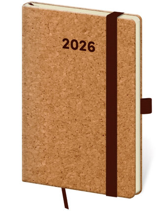 Kapesní diář Cork s poutkem