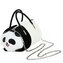 Torba pluszowa Panda czarno biała 20cm