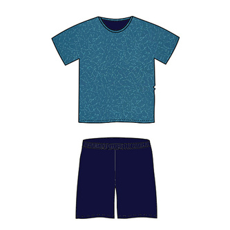 Lonka® Ventor pyžamo krátký rukáv vzor C-02 M 1 ks