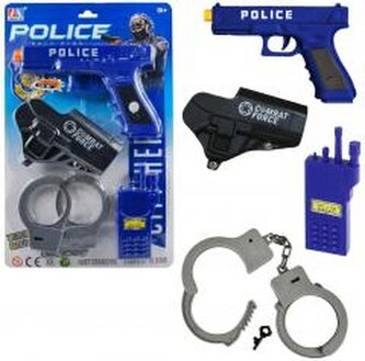 Zestaw policyjny pistolet na baterie