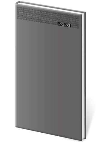 Kapesní diář Gommato šedý