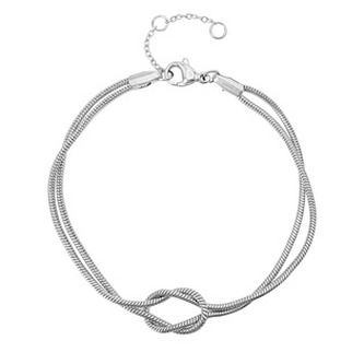 OPA1859 Ocelový náramek uzel