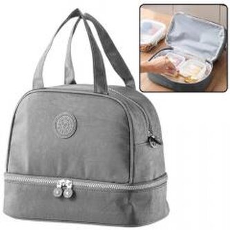 Torba termiczna izolacyjna szara 27cm