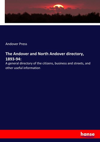 The Andover and North Andover directory, 1893-94: