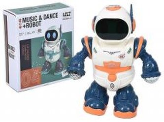 Robot na baterie tańczący światło muzyka