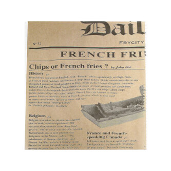 Papír balící NOVINY 350x270 mm (1000 ks) hnědý