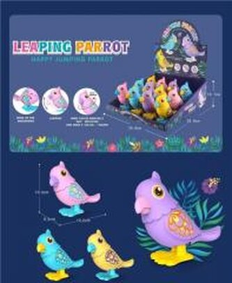 Nakręcana papuga MIX