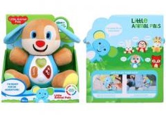 Piesek pluszowe ze światłem i muzyką