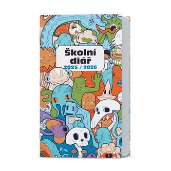 Školní diář Kamil, týdenní, Monstra