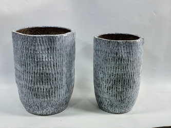 NEVA Komplet 2 doniczek 40x40x51/31x31x47,5cm