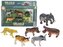 Dzikie zwierzęta 6szt