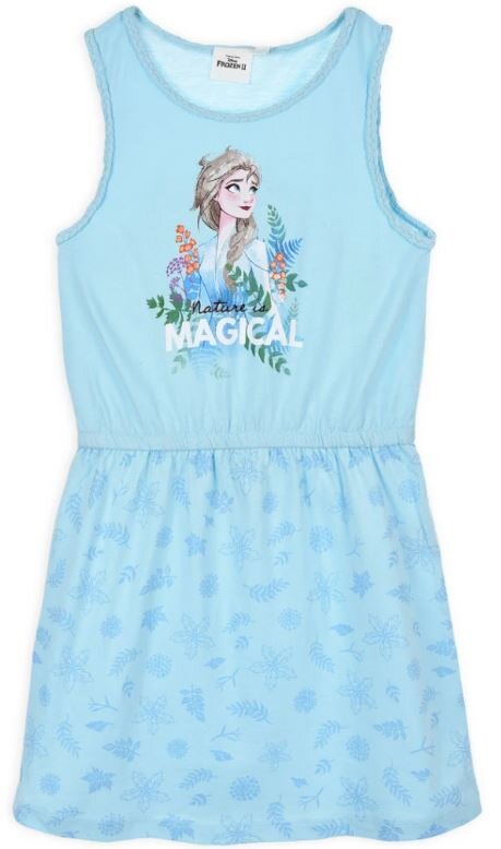 Dívčí šaty FROZEN magical, modrá, velikost: 128