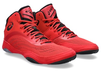 Zápasnické boty Asics SPLIT Elite červená Velikost: 43,5 EU